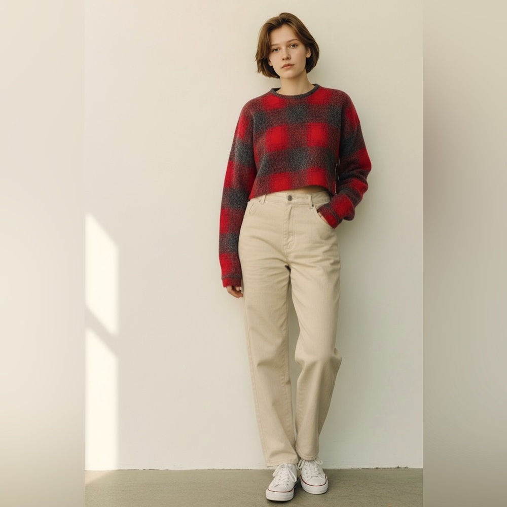 NEW ！Mango wool sweater M
